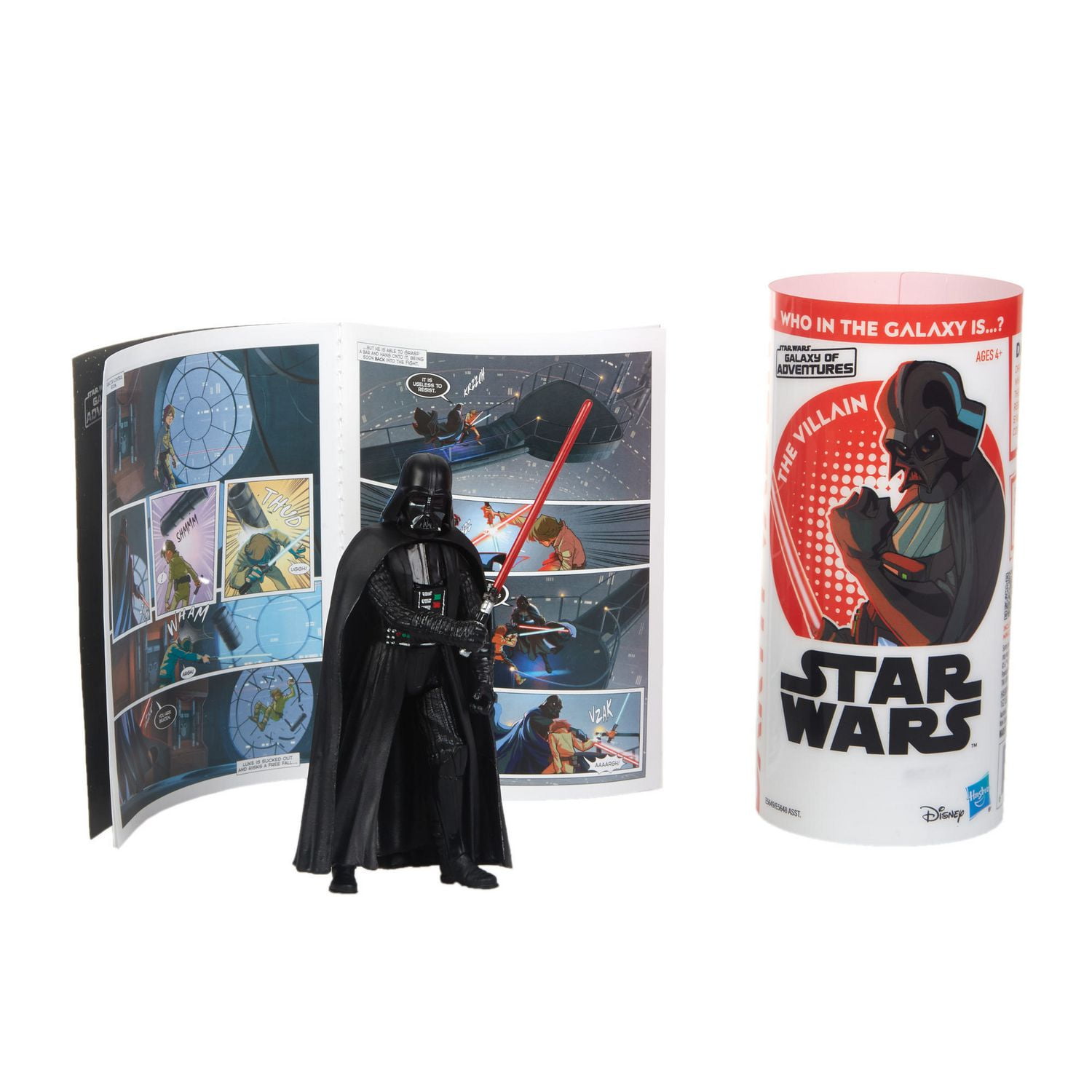 COMIC GALAXY OF ADVENTURES ACTION FIGURE NEW SITH LORD STAR WARS DARTH VADER