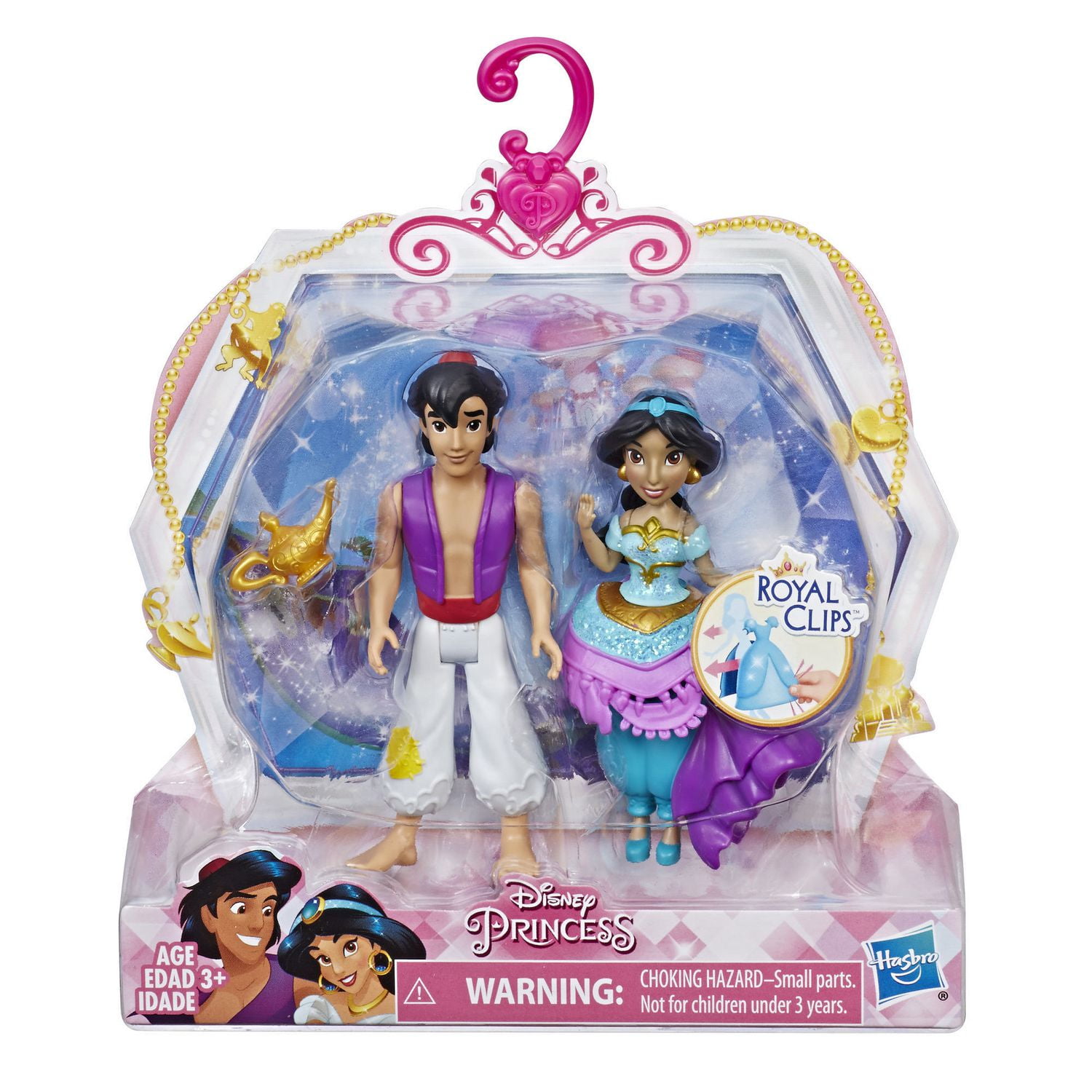 Disney Princess Jasmine and Aladdin 