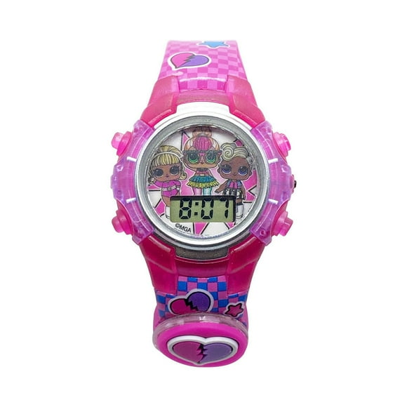 Montre ACL LOL Surprise avec cadran et icône clignotants
