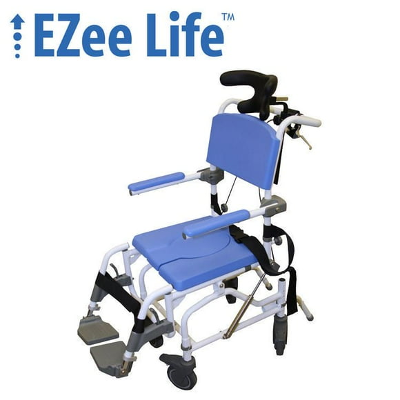 Chaise de douche et d’aisance de 20 po inclinable