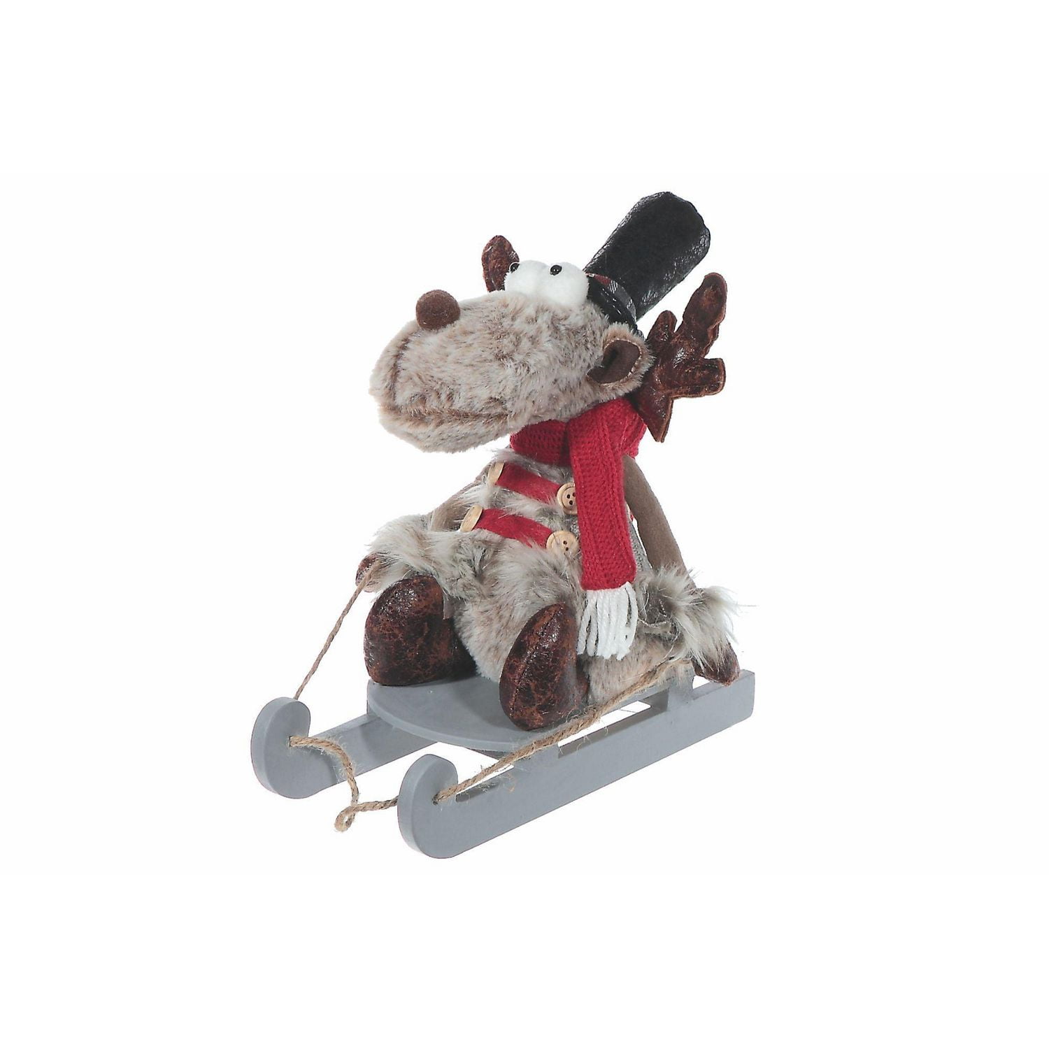 Prancer The Reindeer Plush On Sled | Walmart Canada