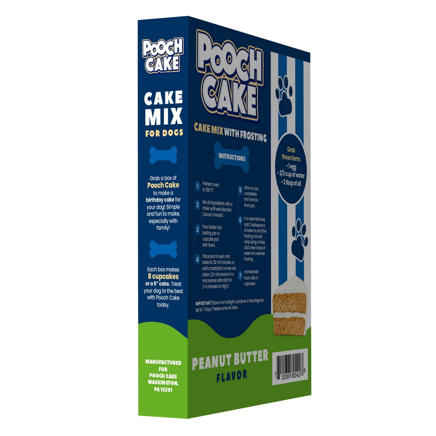 Dog cake 2024 mix walmart