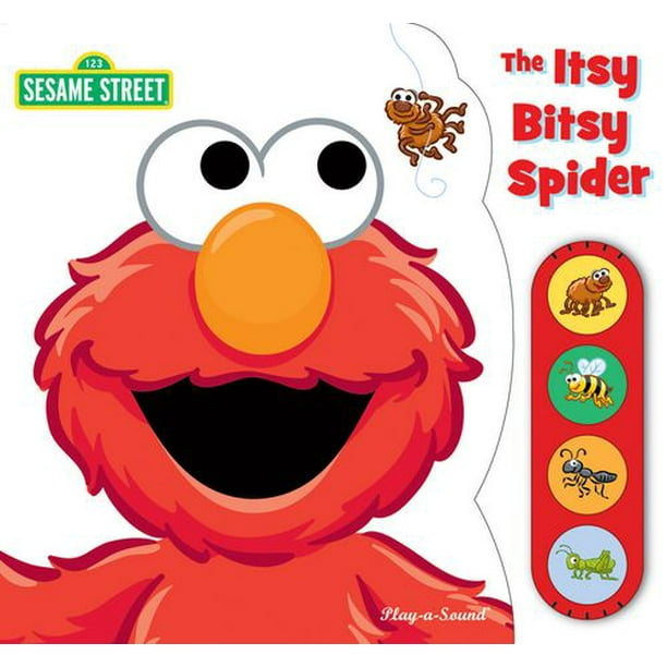 Tiny Little Lift and Listen Souund Book: Elmo Itsy, Bitsy Spider