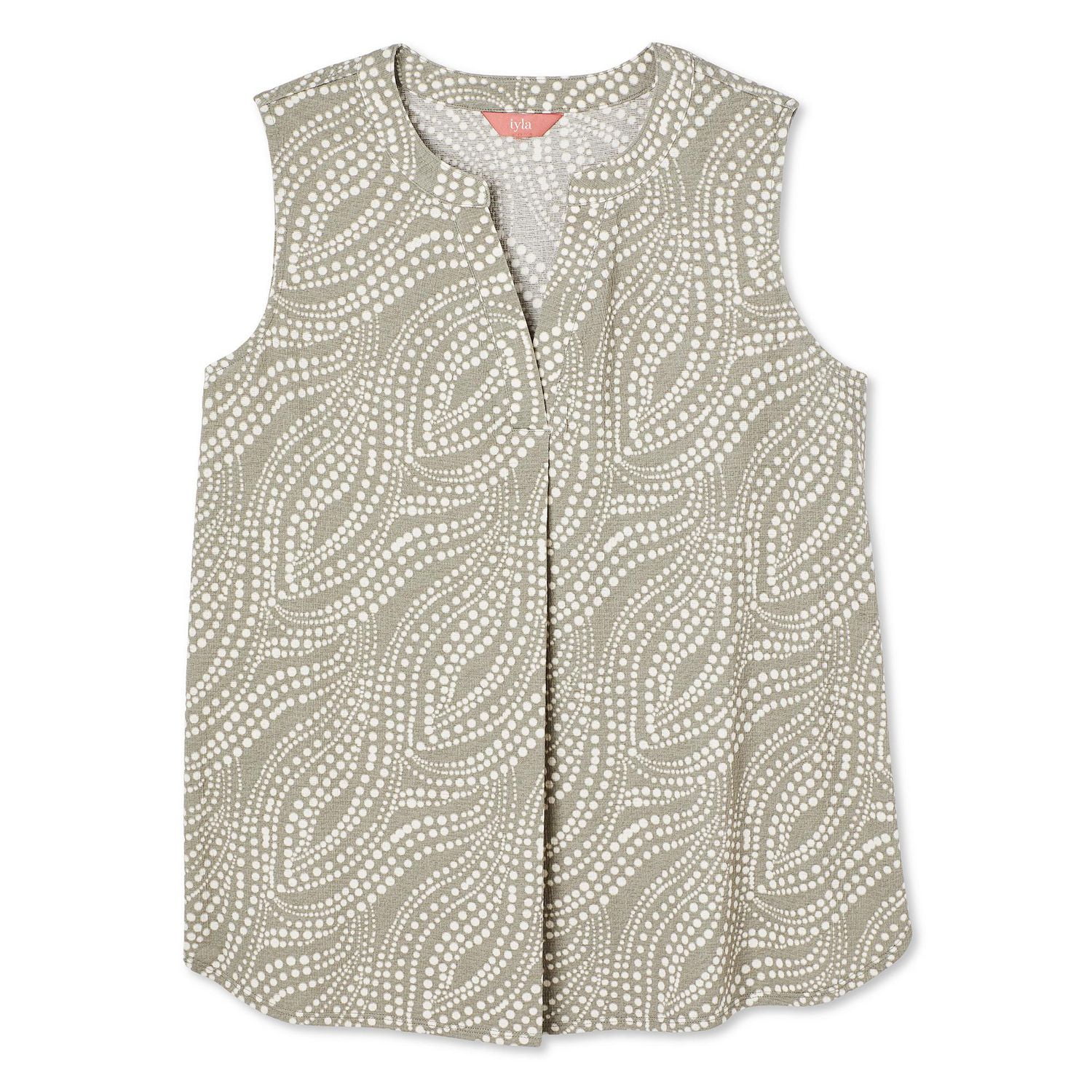 Iyla Women's Plus Crinkle Top