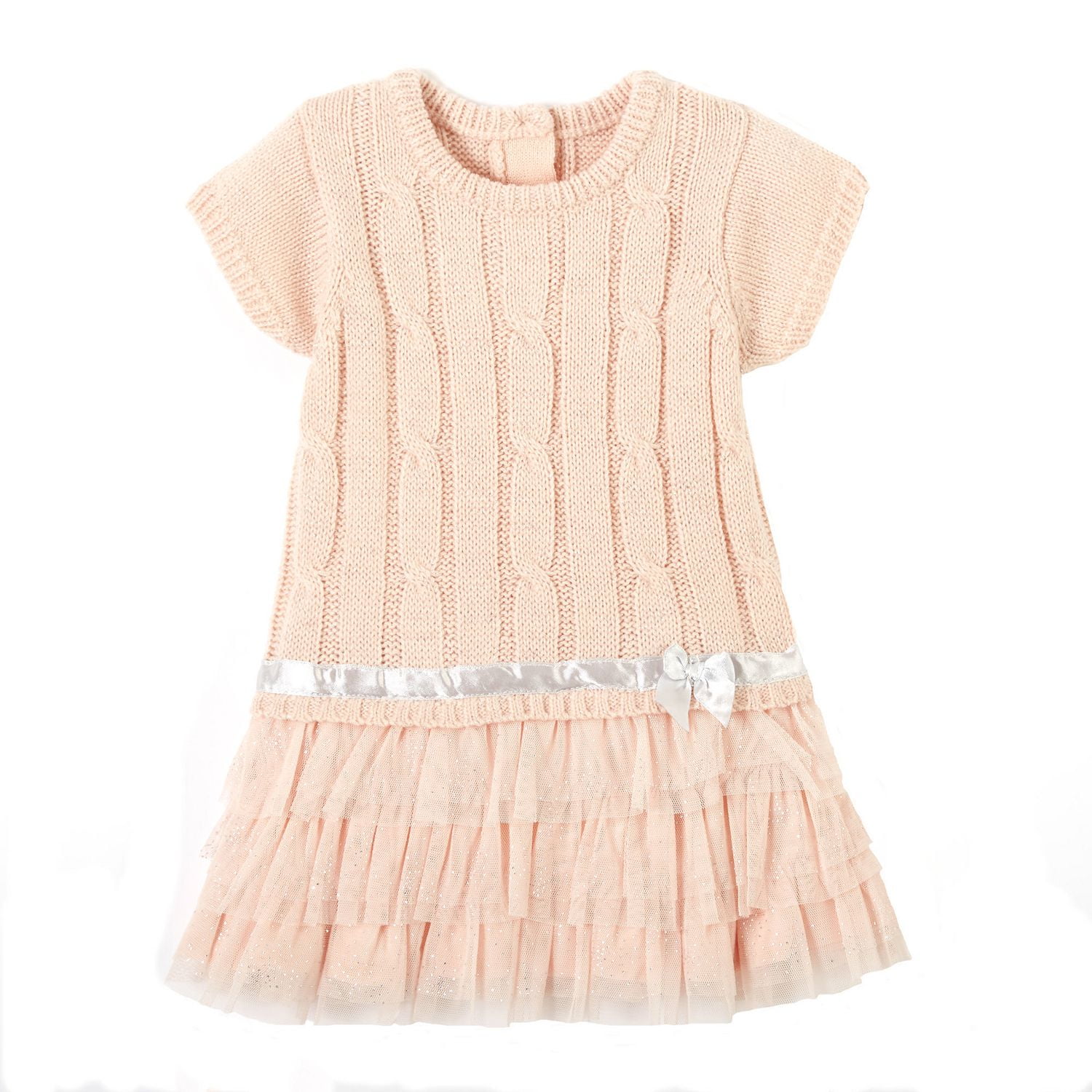 baby Girls™ Cable Knit Tutu Sweater Dress Walmart Canada