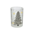 thumbnail image 1 of Verre Irisé Grand Arbre Cylindre Décor Avec Led, 1 of 1