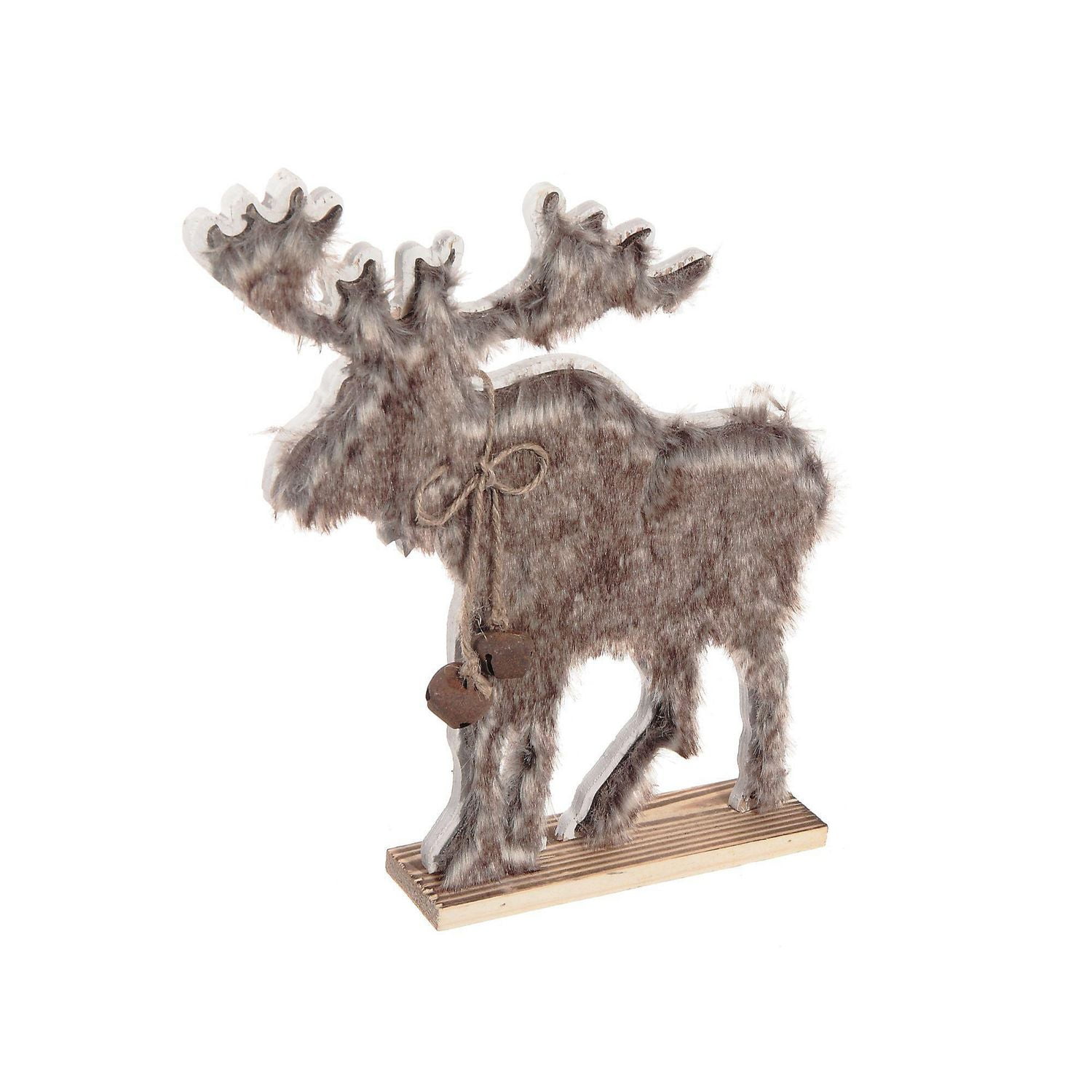 Brown Fur Covered Flat Standing Moose Walmart Canada