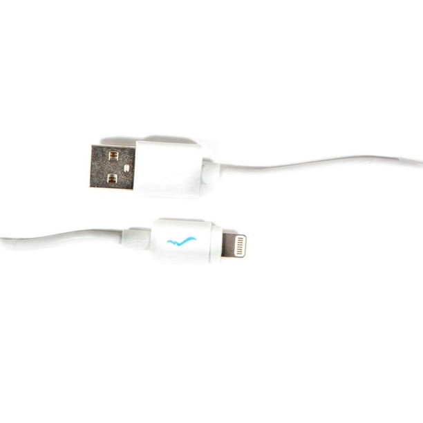 Câble Lightning MFi Certifié 3.3 PI-Blanc de Wiresonic