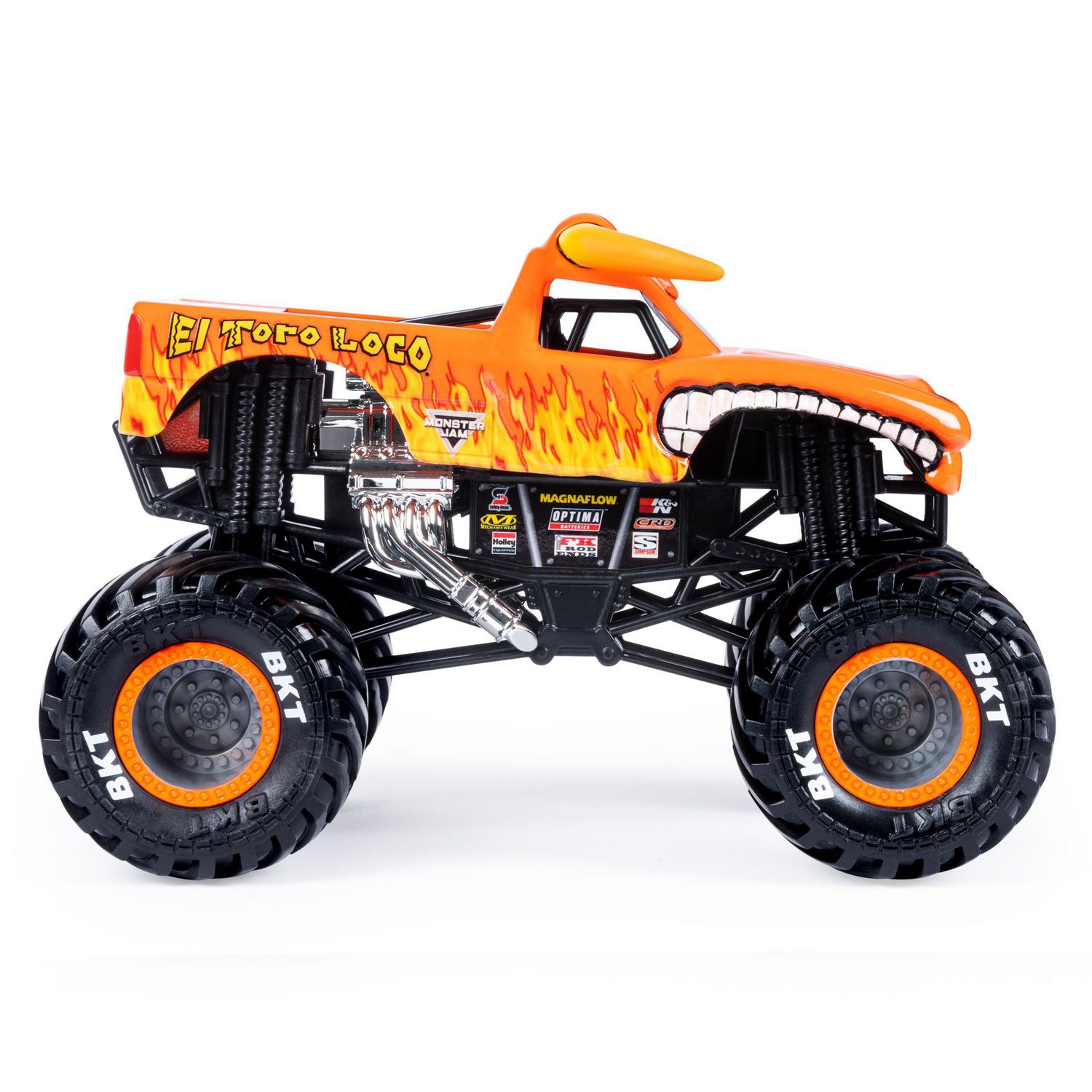 Monster Jam, Official El Toro Loco Monster Truck, Die-Cast Vehicle