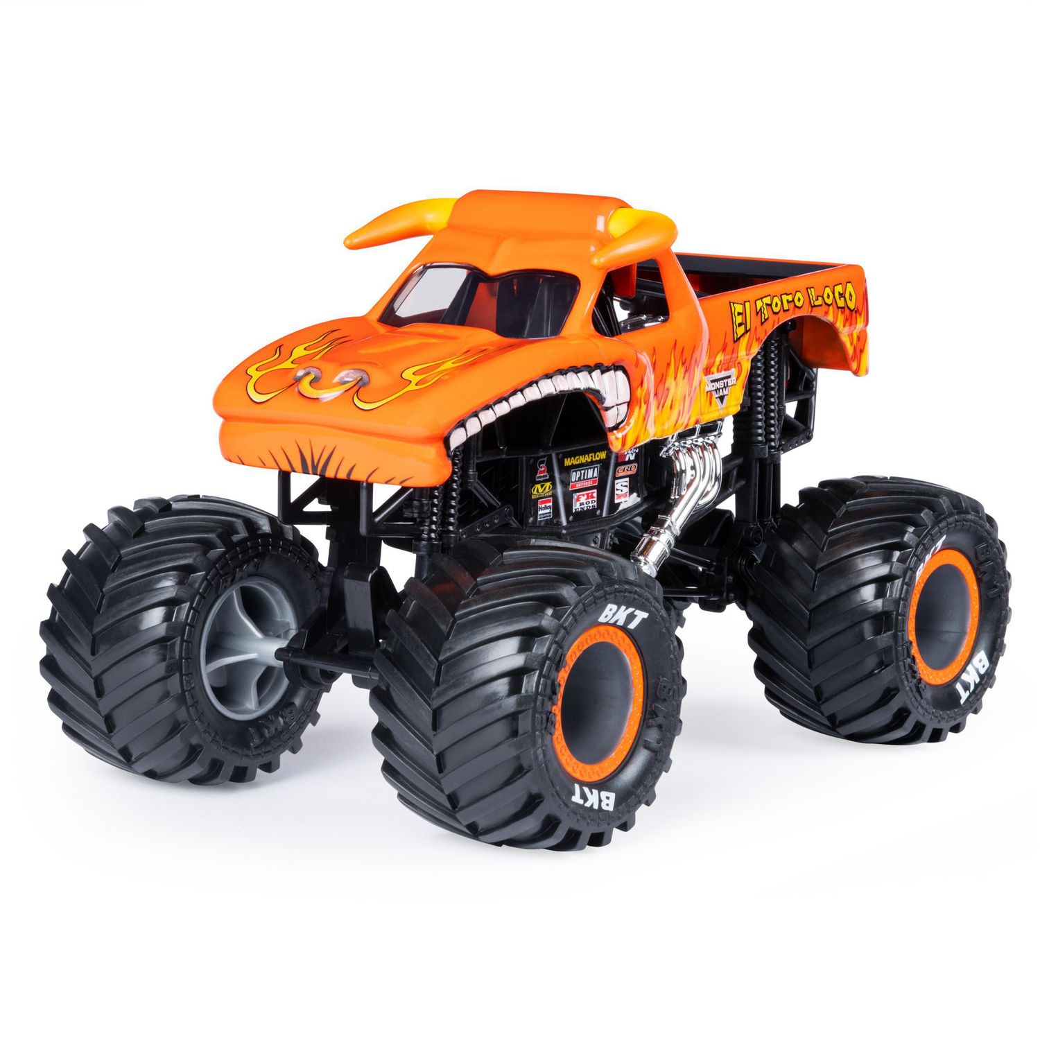 Monster Jam, Official El Toro Loco Monster Truck, Die-Cast Vehicle