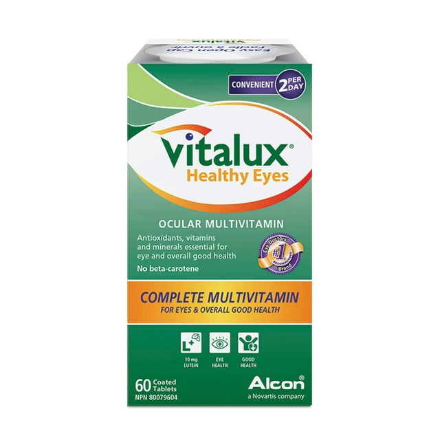 VITALUX® Healthy Eyes, Ocular Multivitamin, AMD