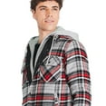 thumbnail image 2 of George Men's Hooded Shirt Jacket, 2 of 6