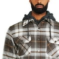 thumbnail image 4 of George Men's Hooded Shirt Jacket, 4 of 6