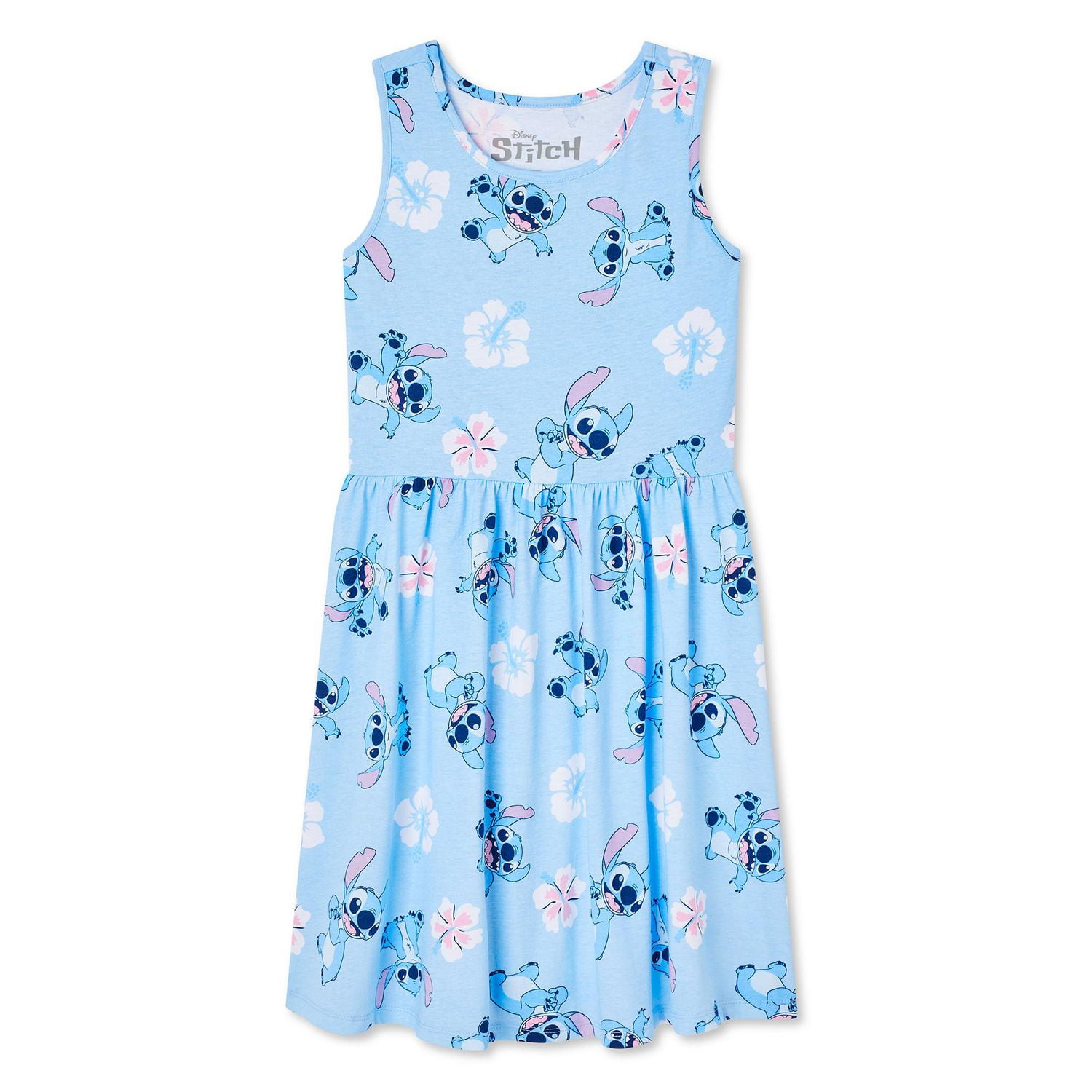 Disney Lilo & Stitch Girls Stitch Happy Paradise Dress