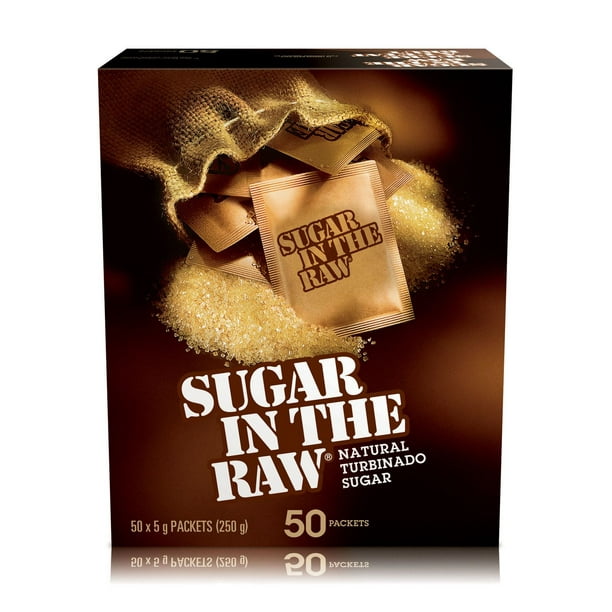Sugar in the Raw Natural Turbinado Sugar (50CT) Walmart.ca