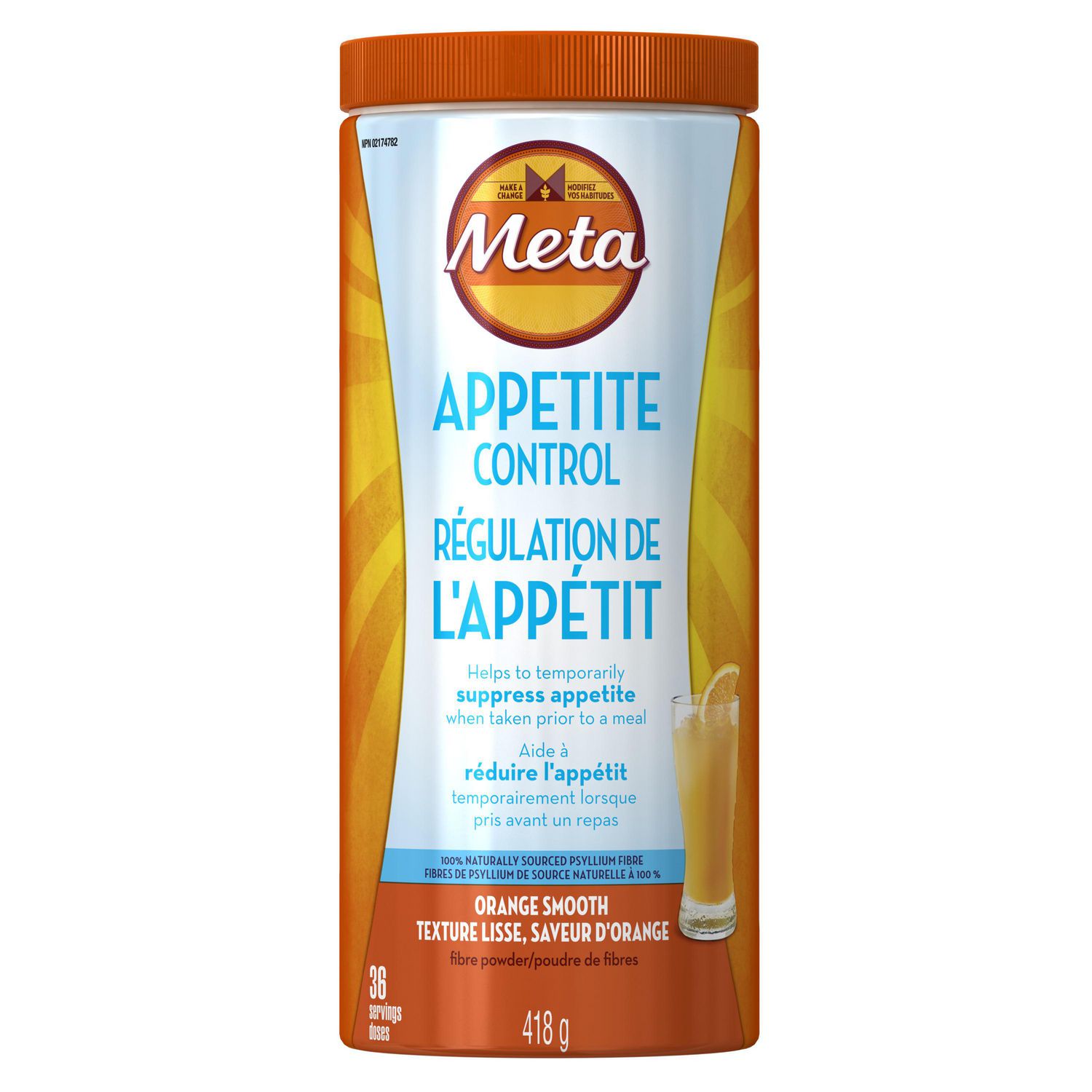 Metamucil Appetite Control Fiber Supplement Powder Walmart Canada