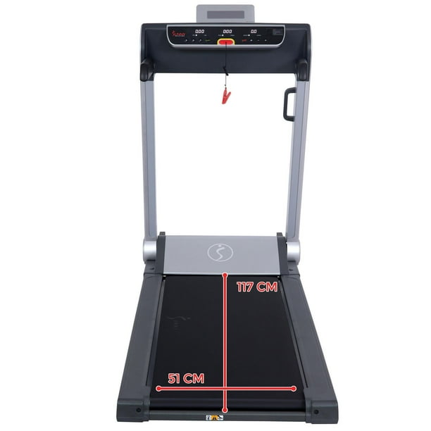 Sunny Health & Fitness Smart Strider Treadmill with 20 Wide LoPro Deck -  SF-T7718SMART 