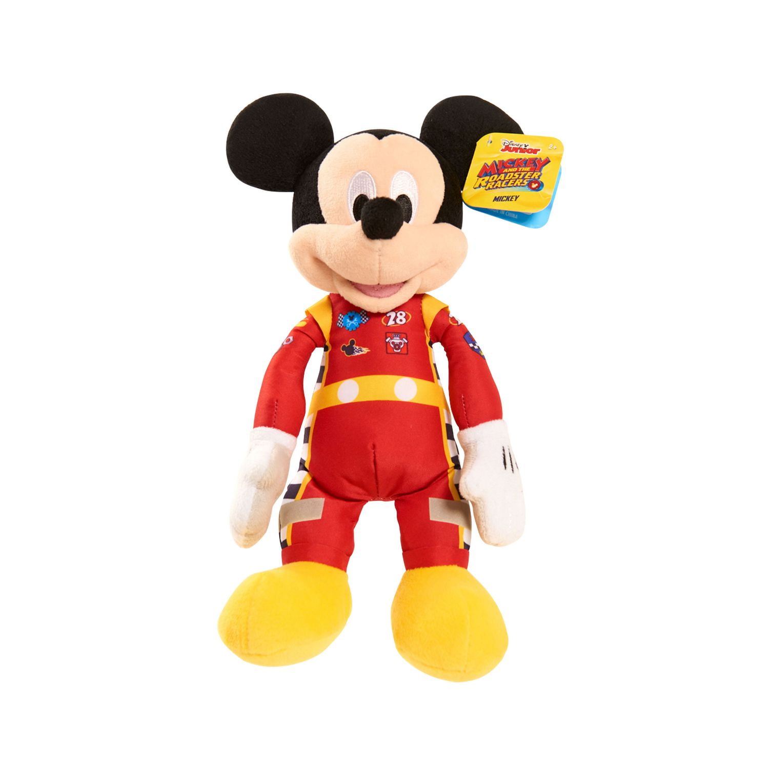 Disney Mickey & Minnie Mickey's Roadster Racers Bean Plush - Mickey ...