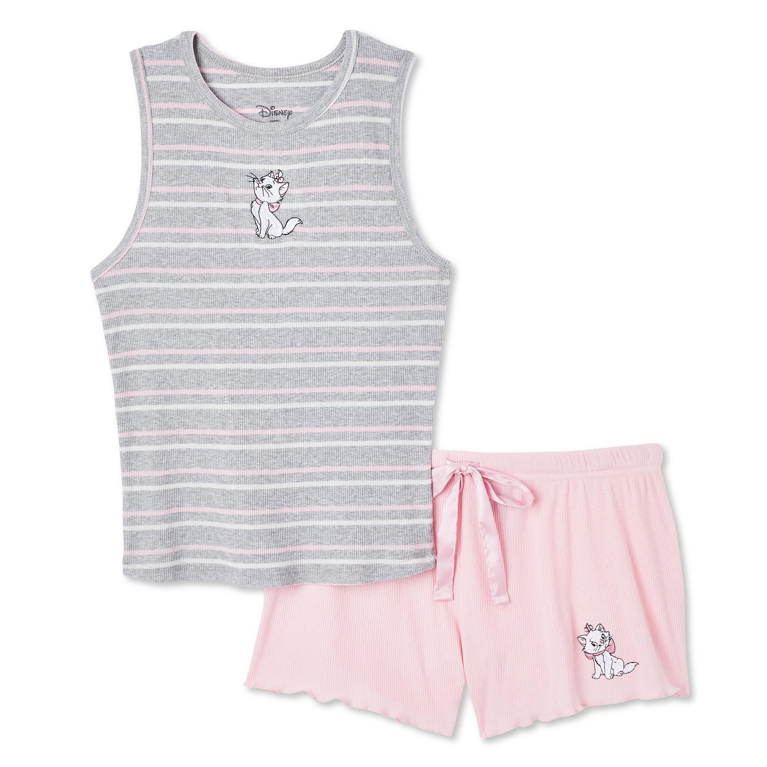 Disney Women's Marie Pajama 2-Piece Set, Sizes XS-XL