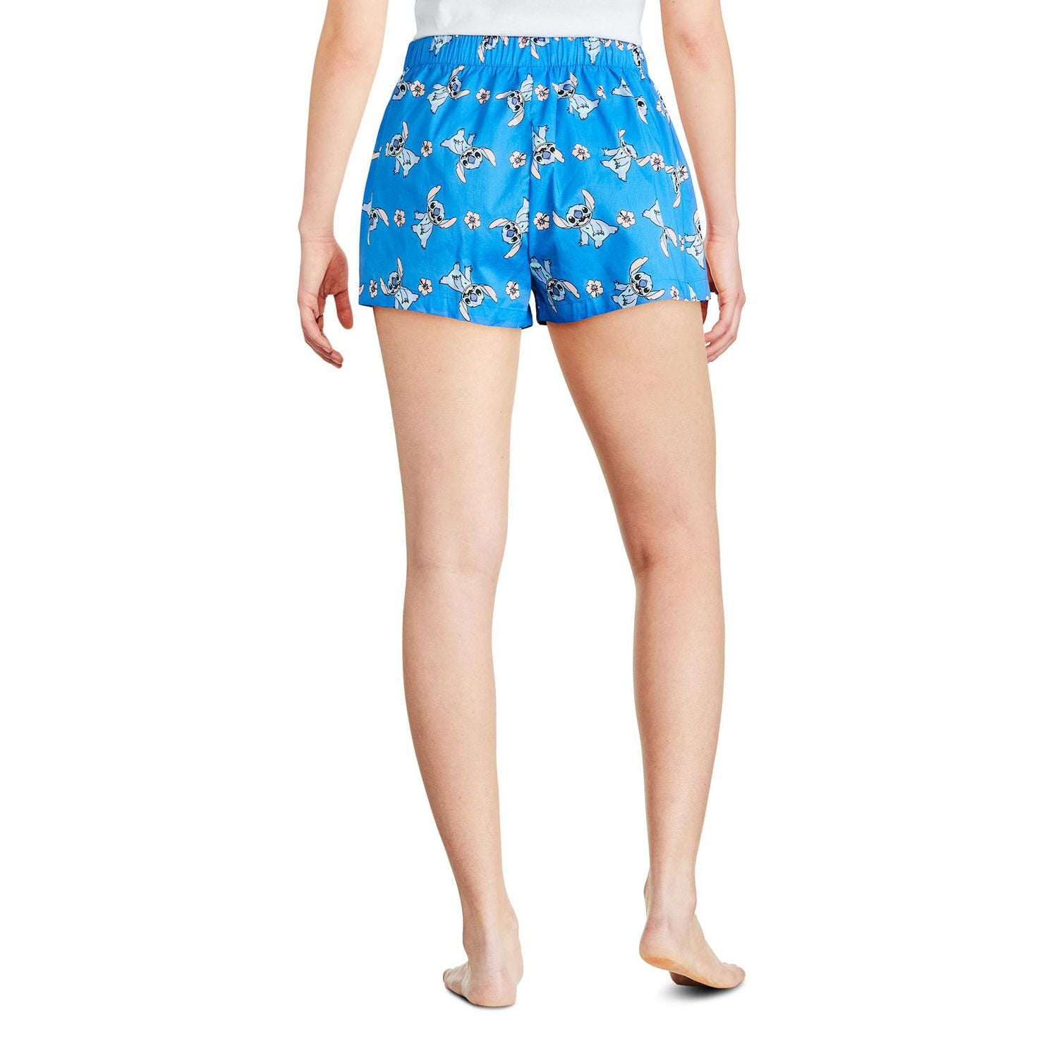 Lot de 2 caleçons boxer de nuit Stitch Disney pour femmes