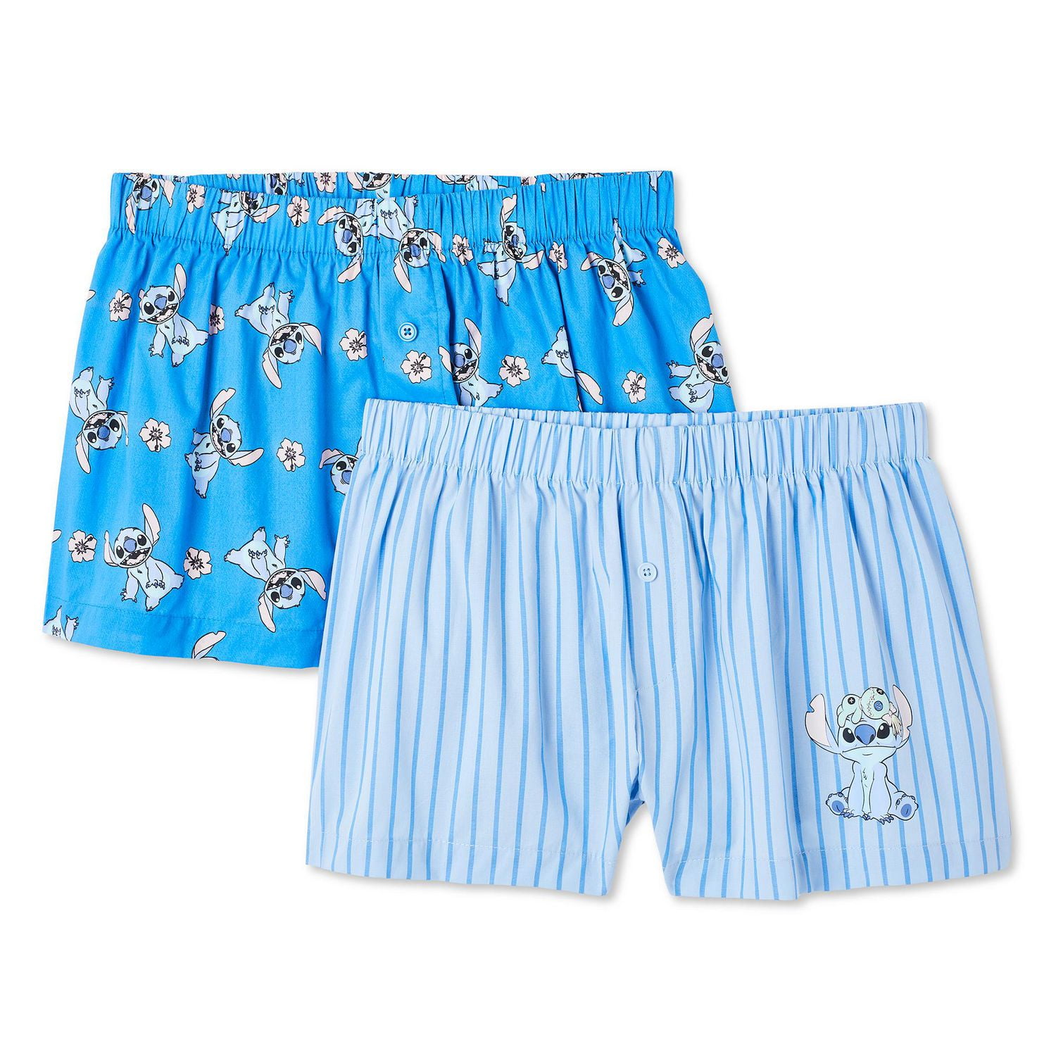Disney Women's Stitch Sleep Boxer 2-Pack