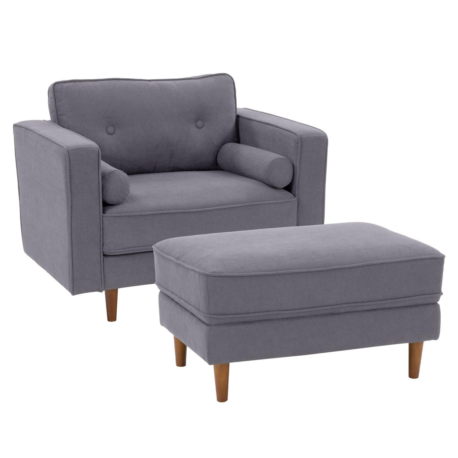 Walmart chair discount and ottoman set