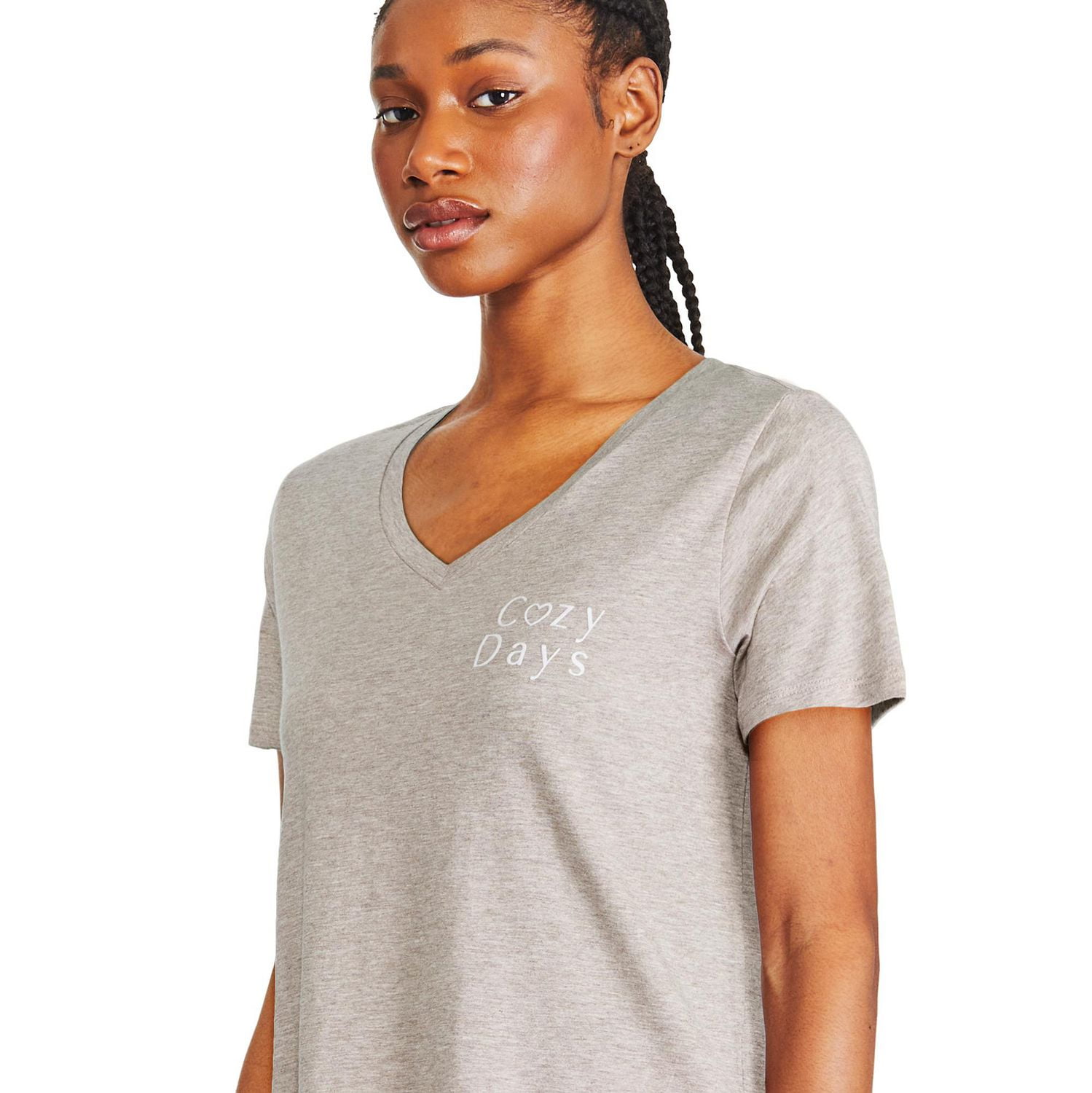 George Women's V-Neckline Sleep Tee, Sizes XS-XXL