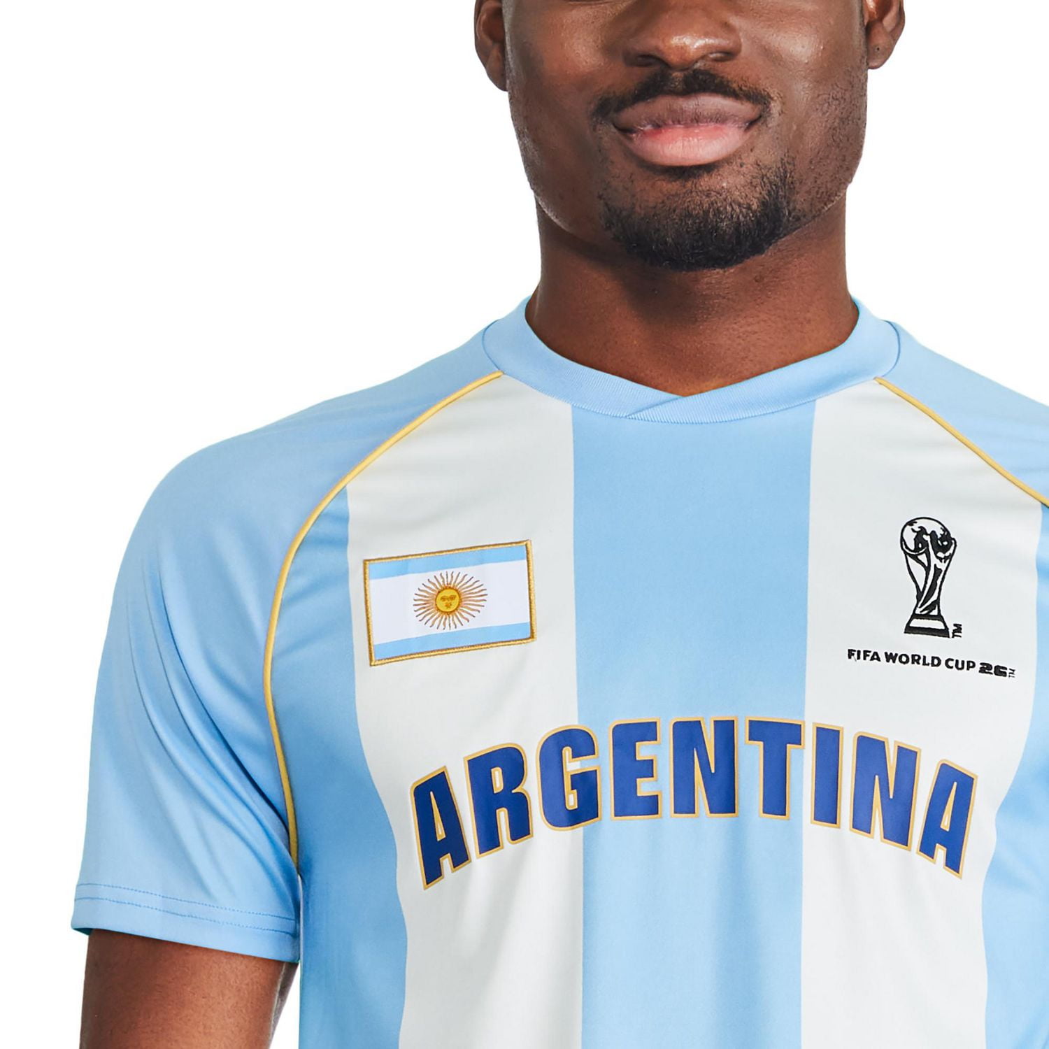 Maillot Argentine FIFA pour hommes Tailles P-2XL