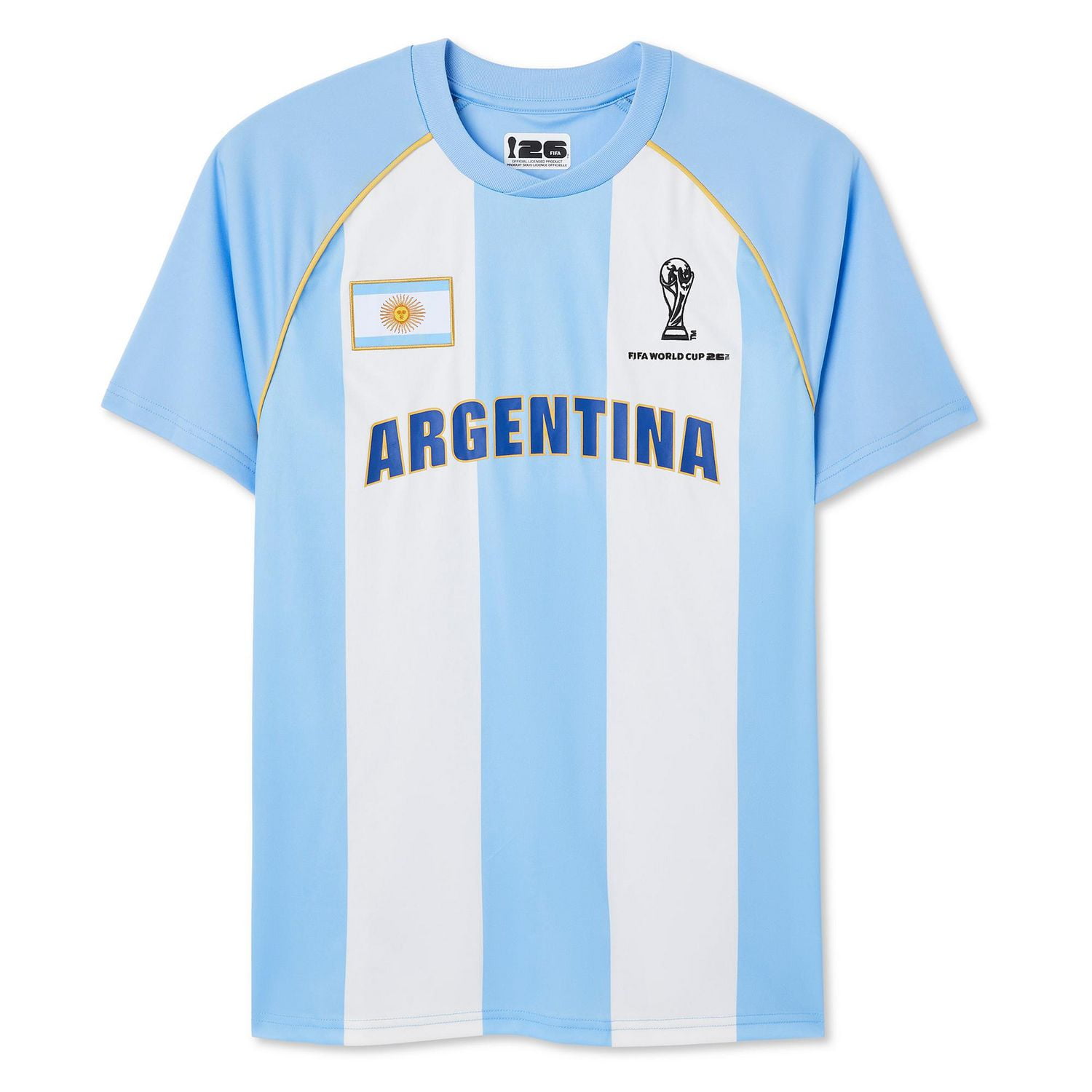 Maillot Argentine FIFA pour hommes Tailles P-2XL