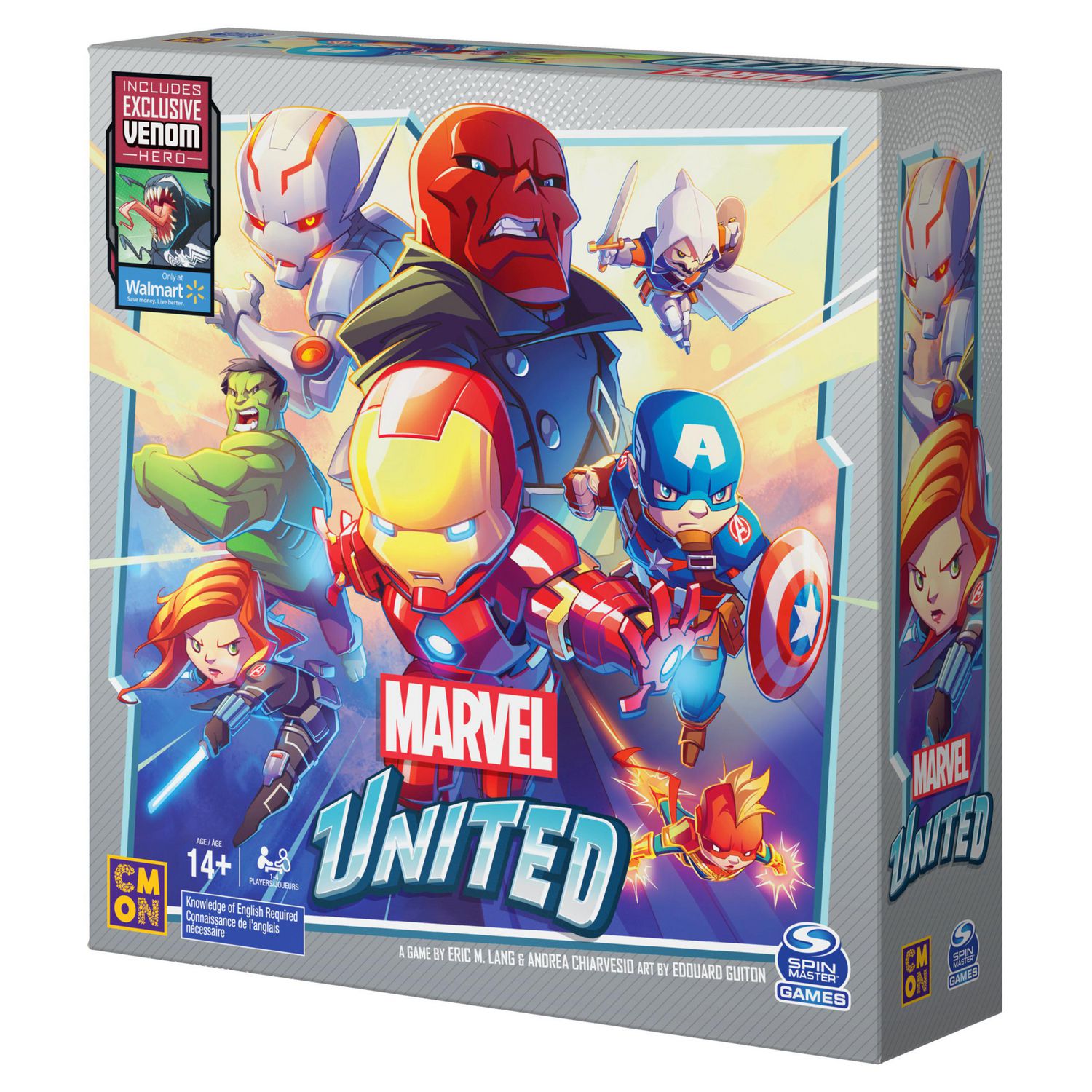 Marvel United, Super Hero Cooperative Strategy Card Game, for