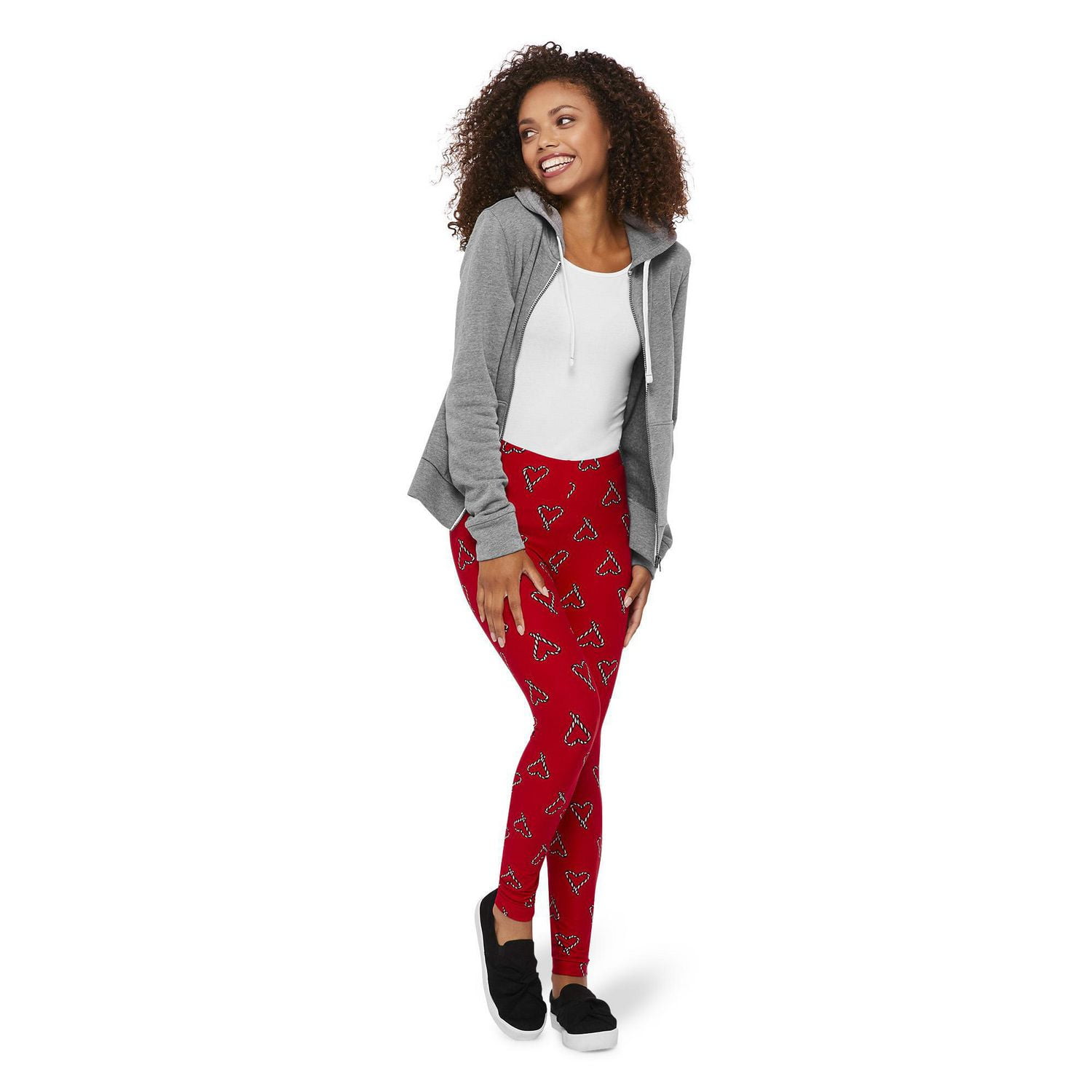 Womens christmas clearance leggings walmart