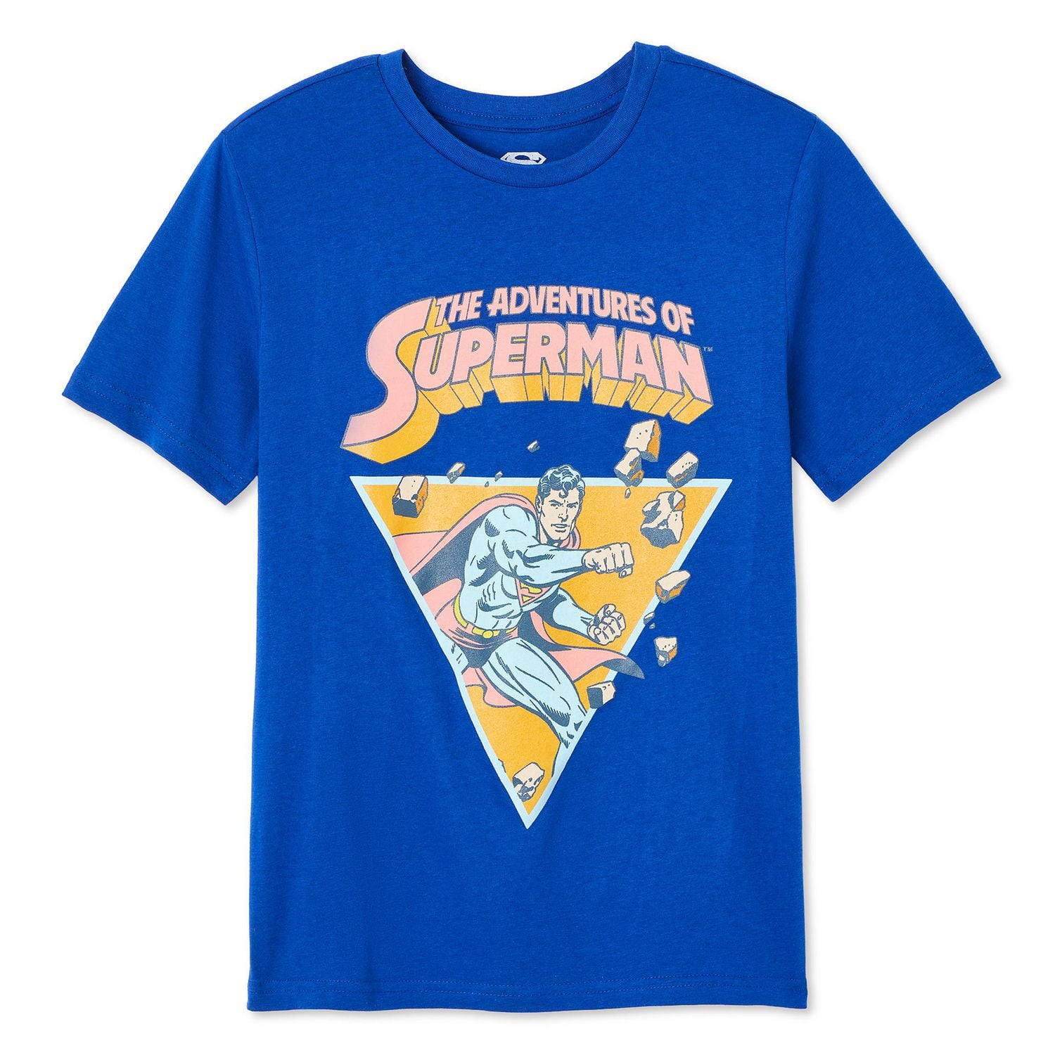 Superman Boys' Short Sleeve Tee, Sizes XS-XL