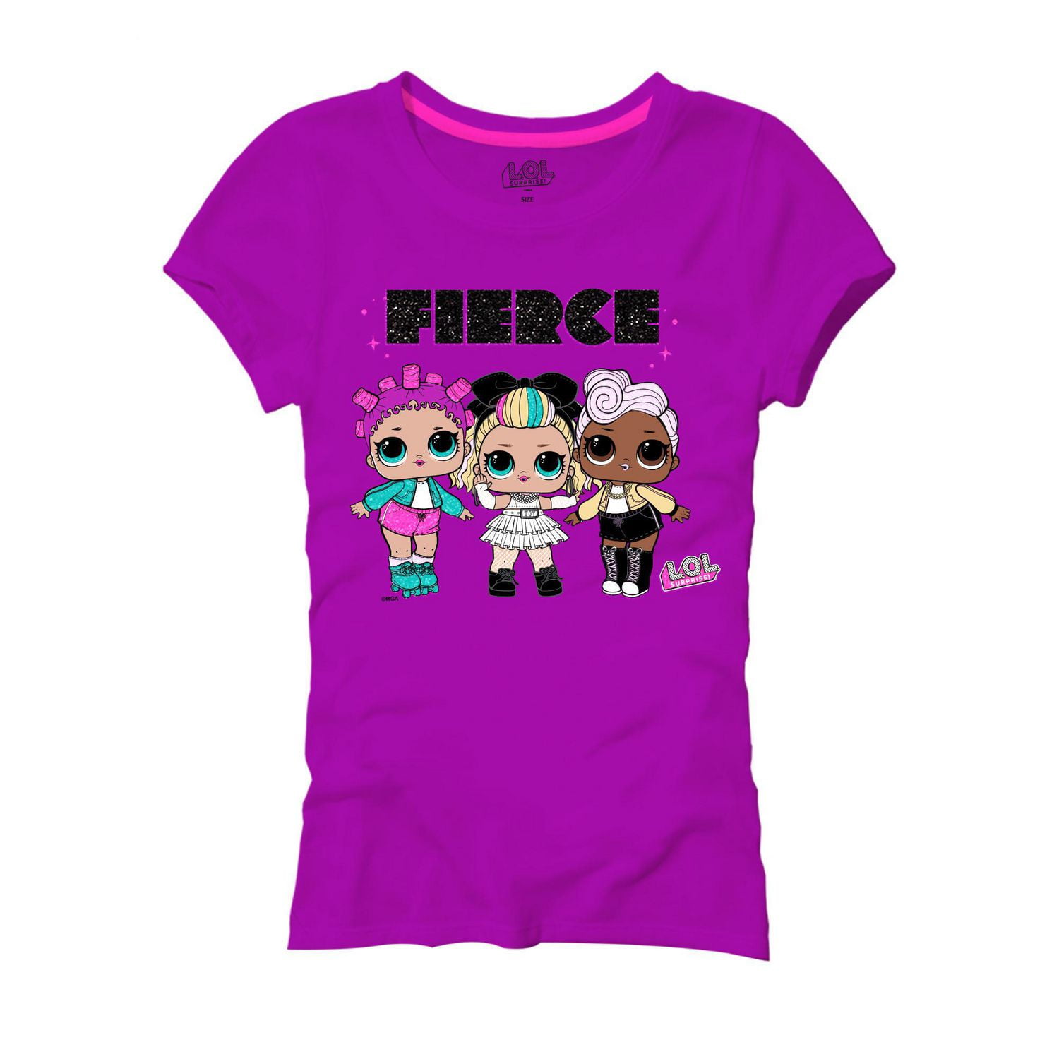 Girls LOL fierce tee | Walmart Canada