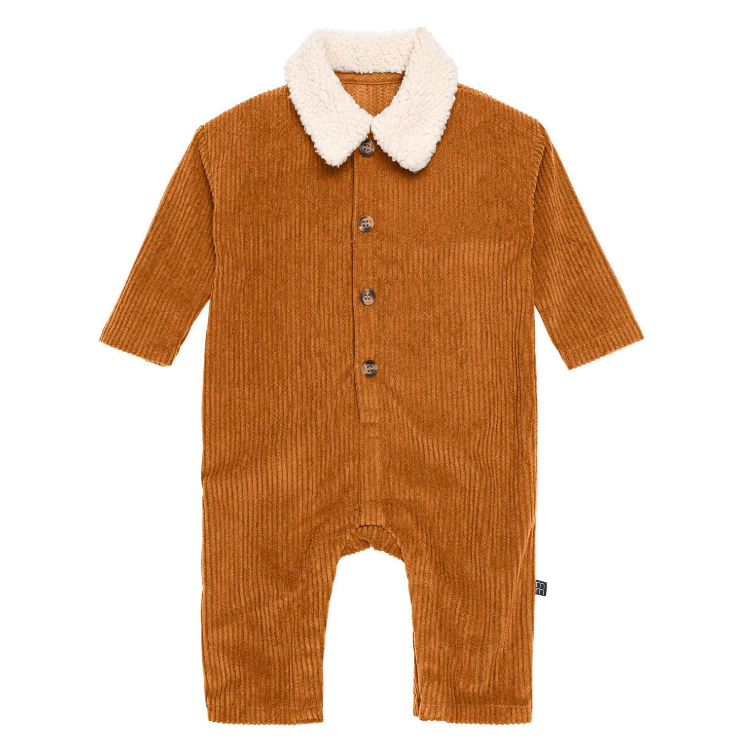 Modern Moments by Gerber - 1 piece Oversized Romper - Brown