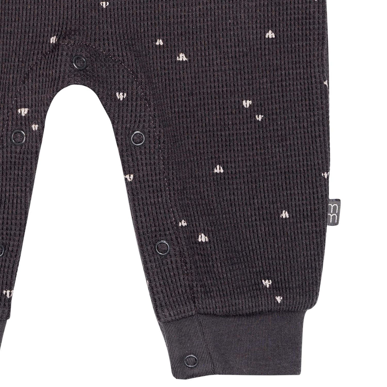 Modern Moments by Gerber - Barboteuse ample à manches longues + jambe longue - Triangle gris