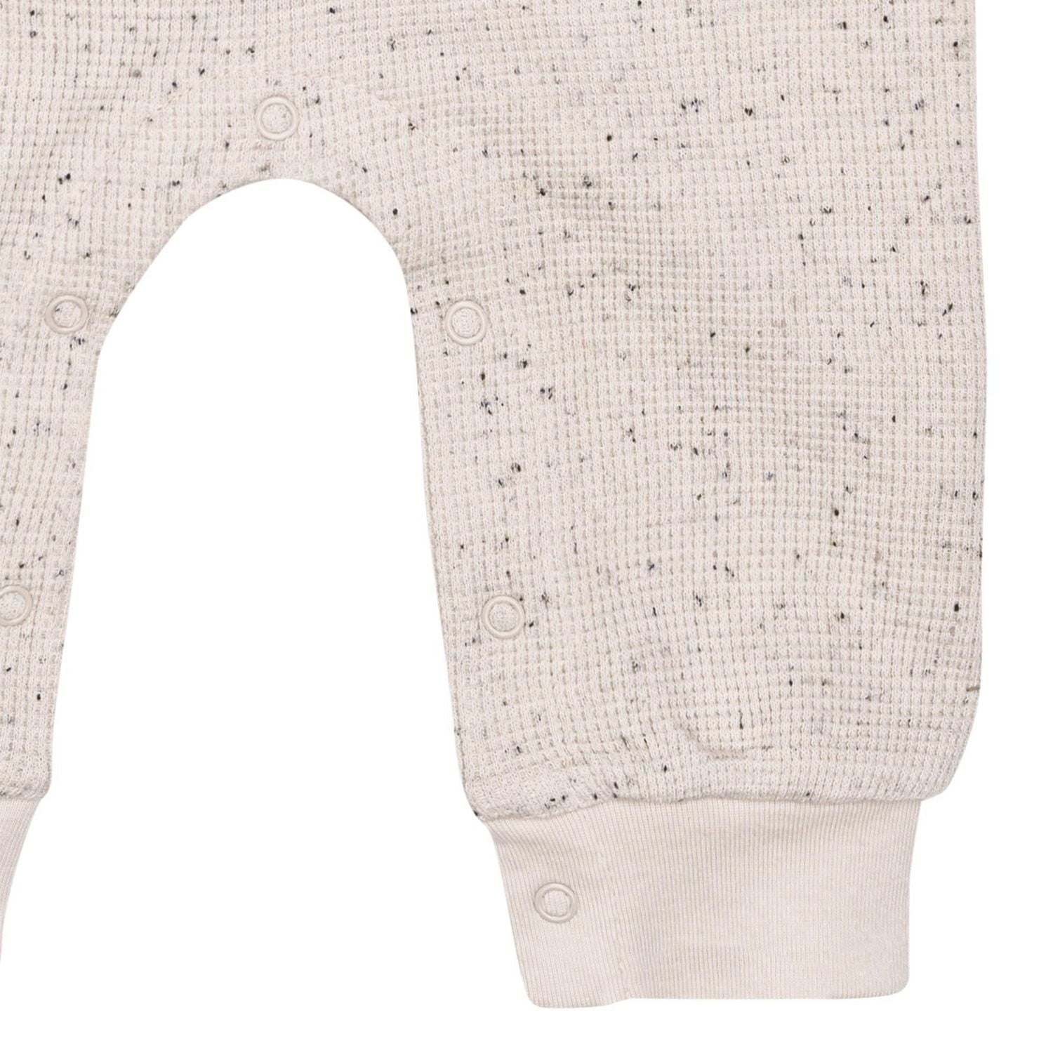 Modern Moments by Gerber - Barboteuse ample à manches longues + jambe longue - Feuilles beiges