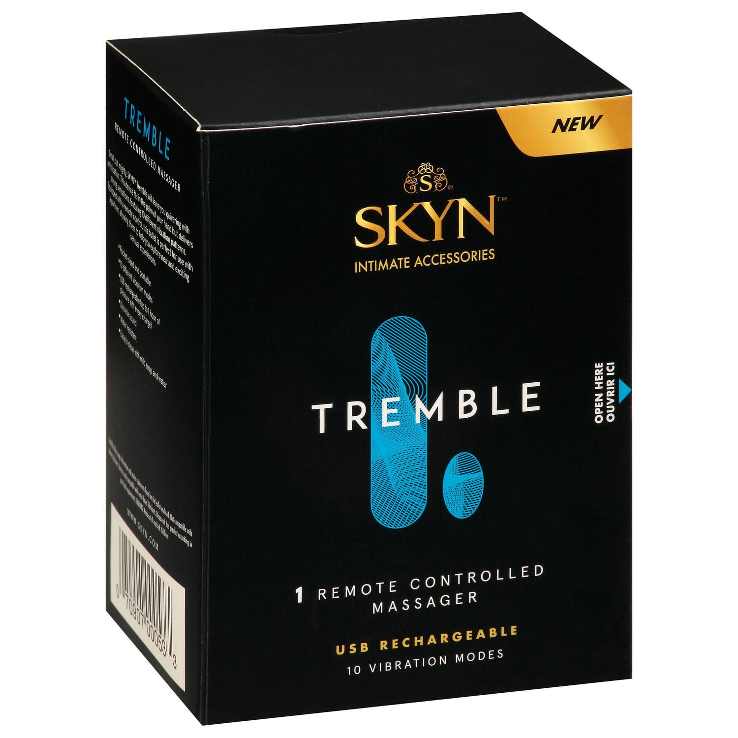 SKYN TREMBLE REMOTE CONTROLLED MASSAGER