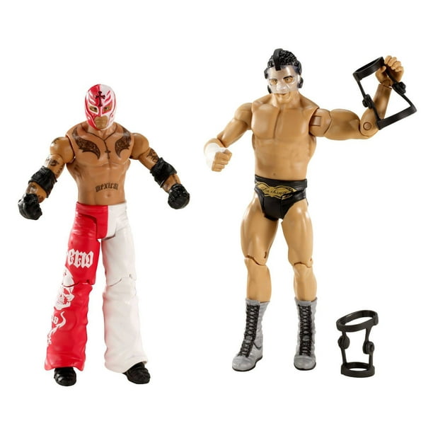 WWE série n° 13 – Battle Pack: Ensemble de 2 figurines – Rey Mysterio c. Cody Rhodes