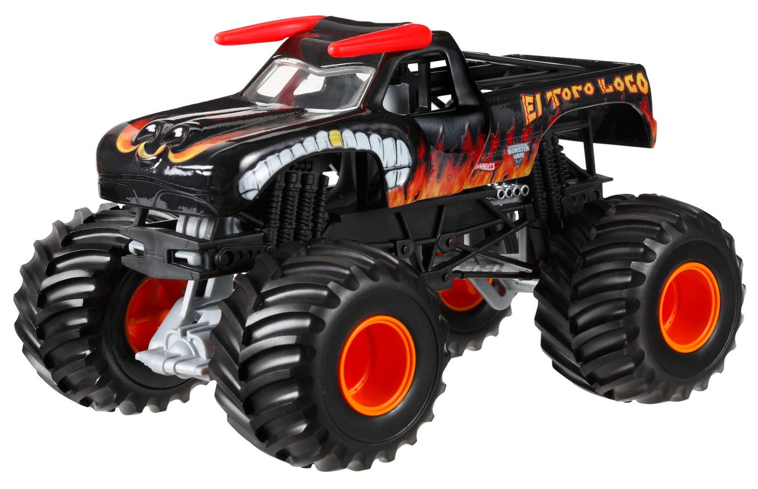 Hot Wheels Monster Jam El Toro Loco Black 1:24 Die-Cast Vehicle ...