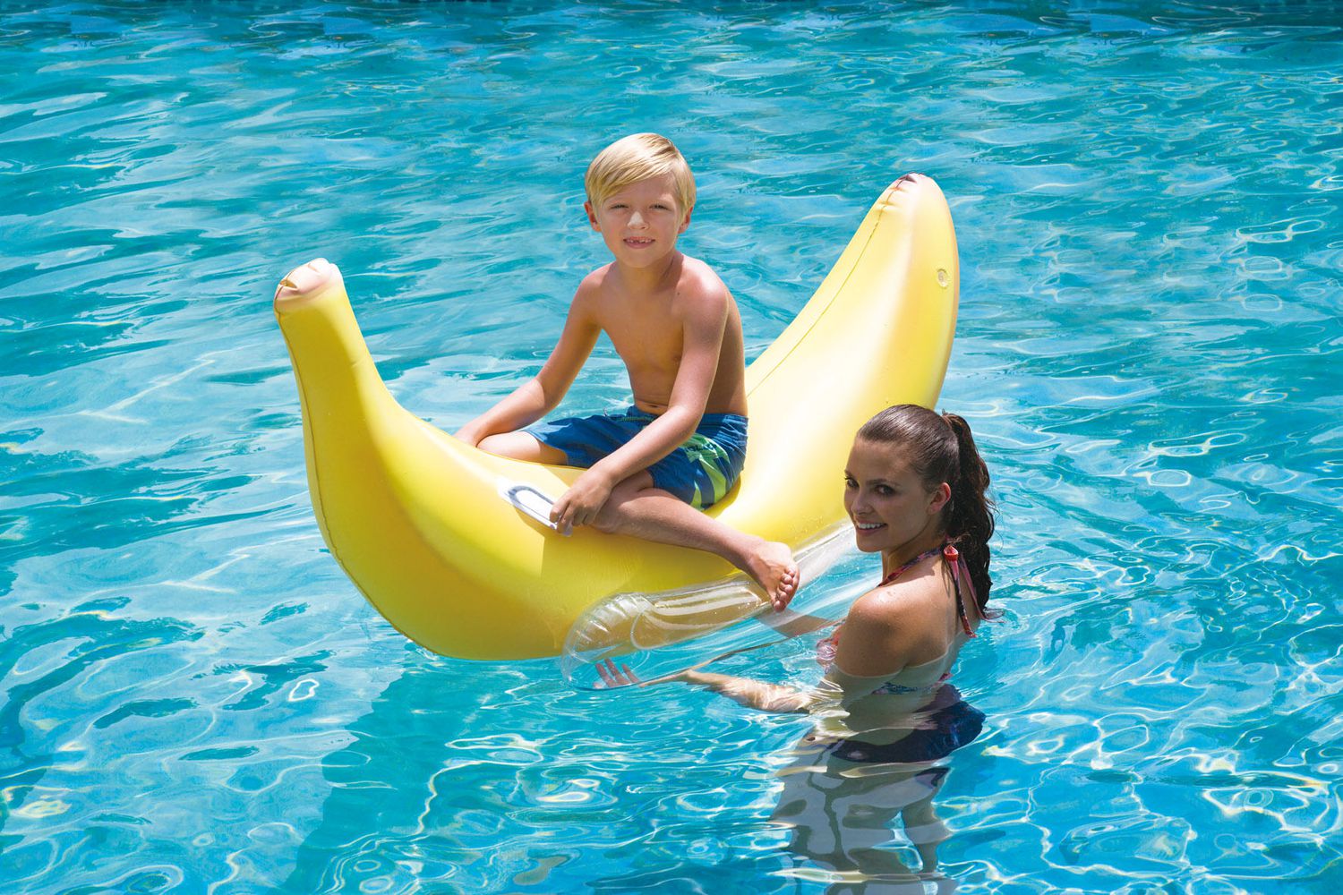 inflatable banana pool float