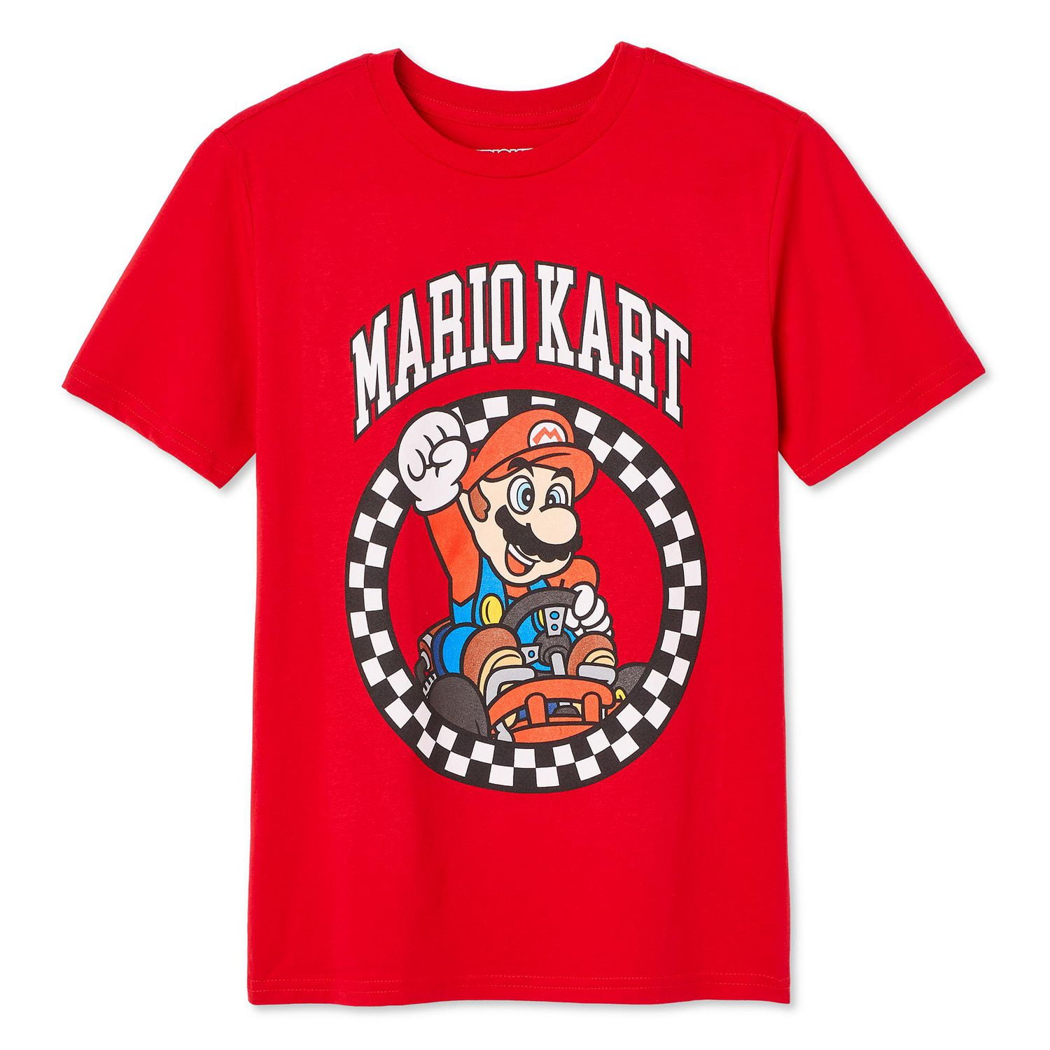 Mario Kart Boys' Short Sleeve Tee, Sizes XS-XL