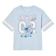 thumbnail image 3 of Disney Girls' Stitch Varsity Tee, 3 of 3