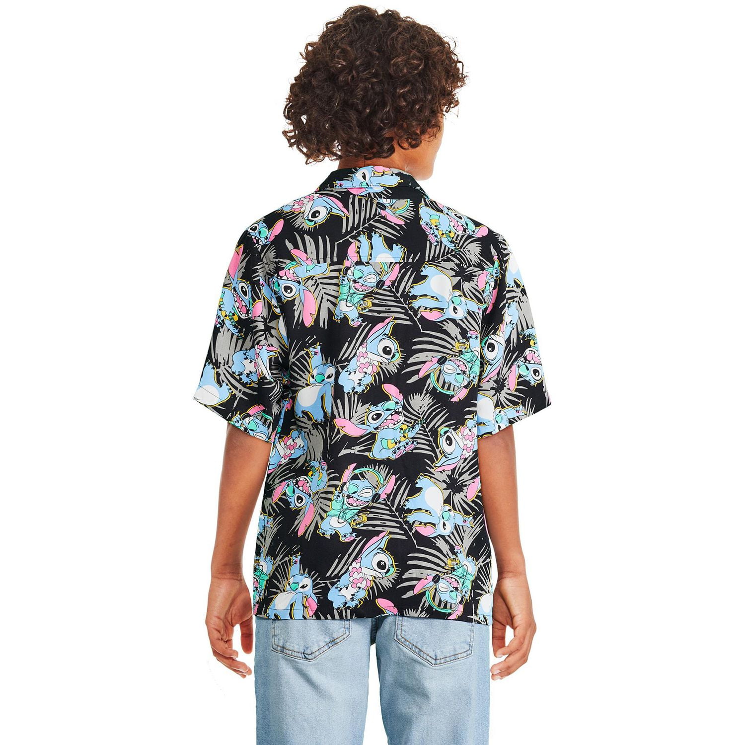 Chemise de villégiature Stitch Disney pour garçons