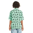 thumbnail image 2 of Minecraft Boys' Resort Shirt, 2 of 3