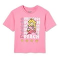 thumbnail image 3 of Super Mario Girls' Princess Peach Tee, 3 of 3