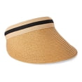 thumbnail image 1 of Time and Tru Women's Sewn Braid Visor, 1 of 2