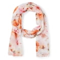 thumbnail image 1 of Time and Tru Women's Blurred Floral Scarf, 1 of 1