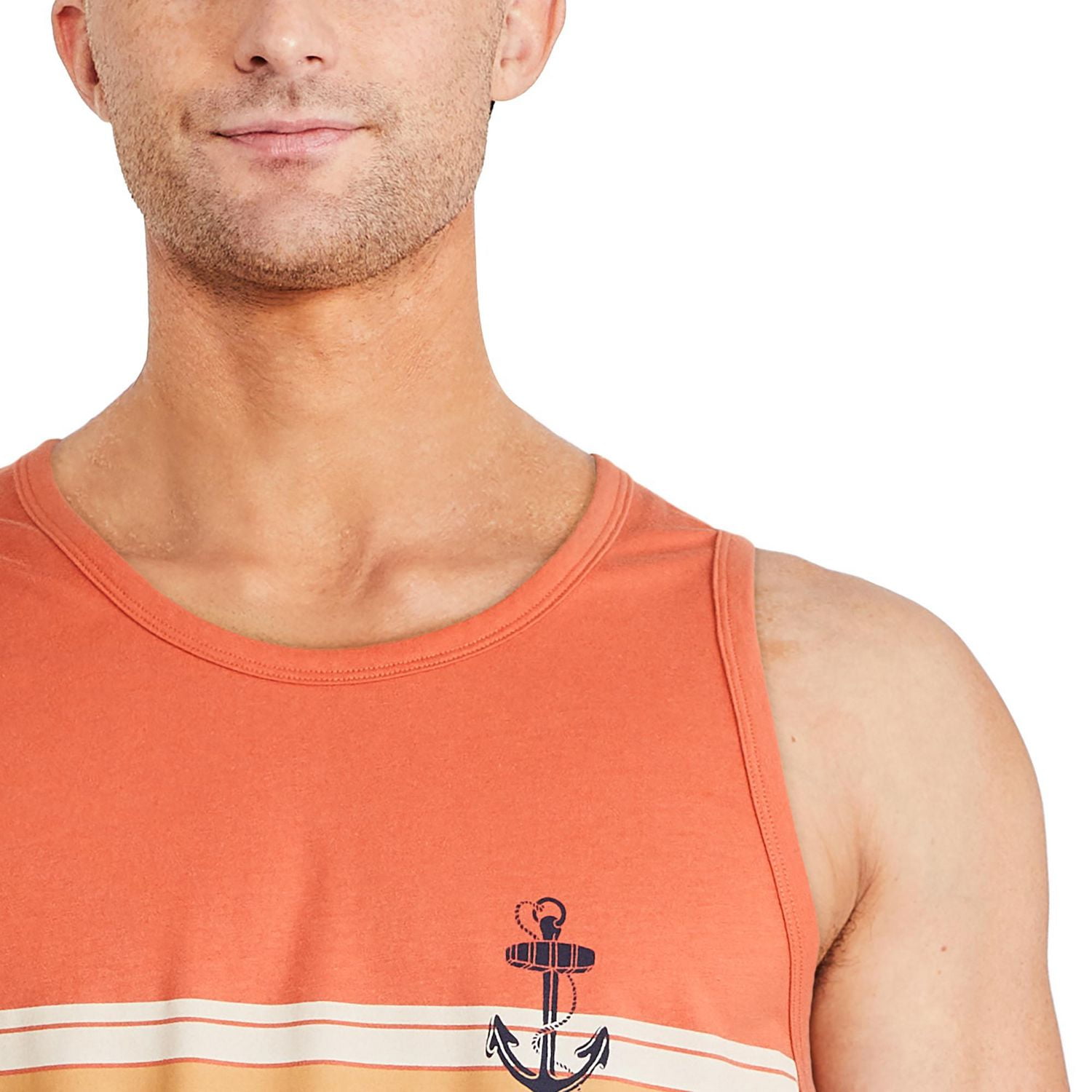 Débardeur à imprimé graphique George pour hommes