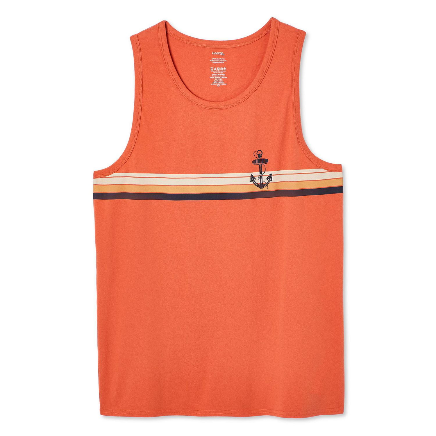 Débardeur à imprimé graphique George pour hommes