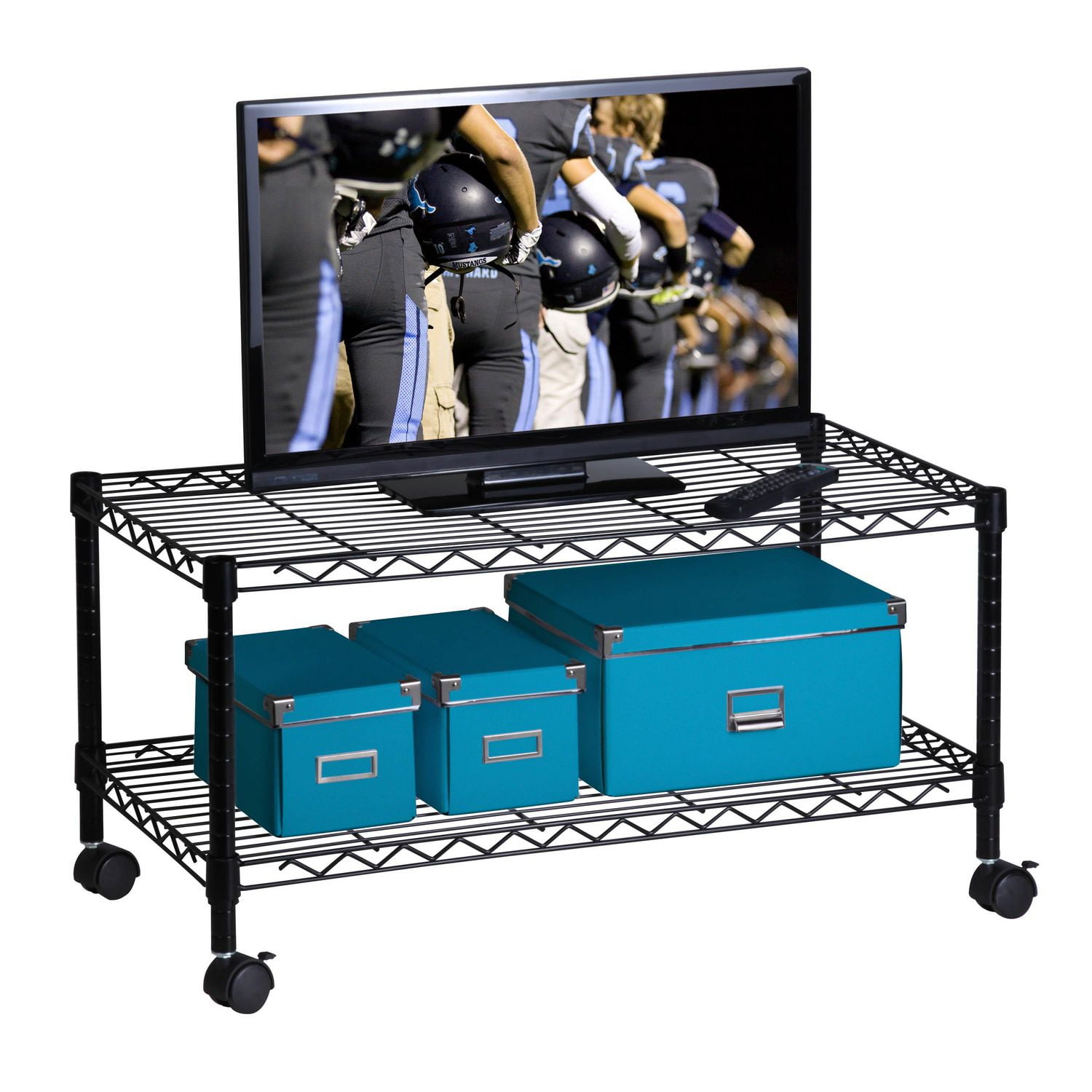 HoneyCanDo 2Shelf Rolling Media Cart Walmart Canada